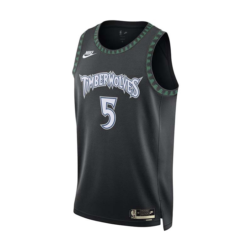 Nike Dri-FIT NBA Swingman Jersey 明尼蘇達灰狼隊 球衣 黑色 男款 HM4777-011 [台灣現貨]