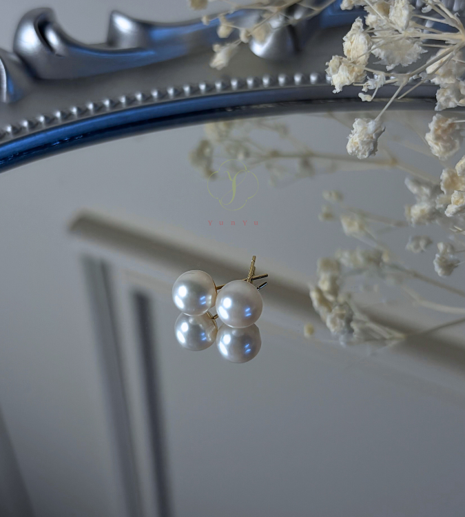 【福利款】Akoya耳釘（18k金）