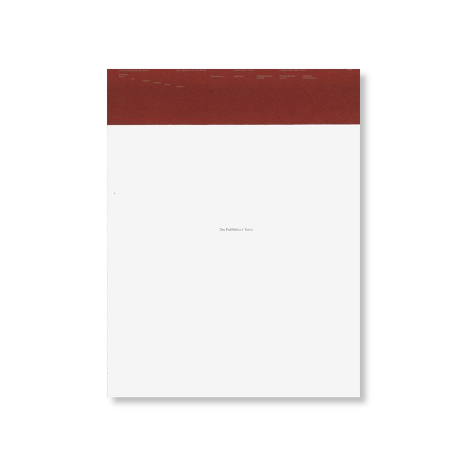 The Most Beautiful Swiss Books 2020