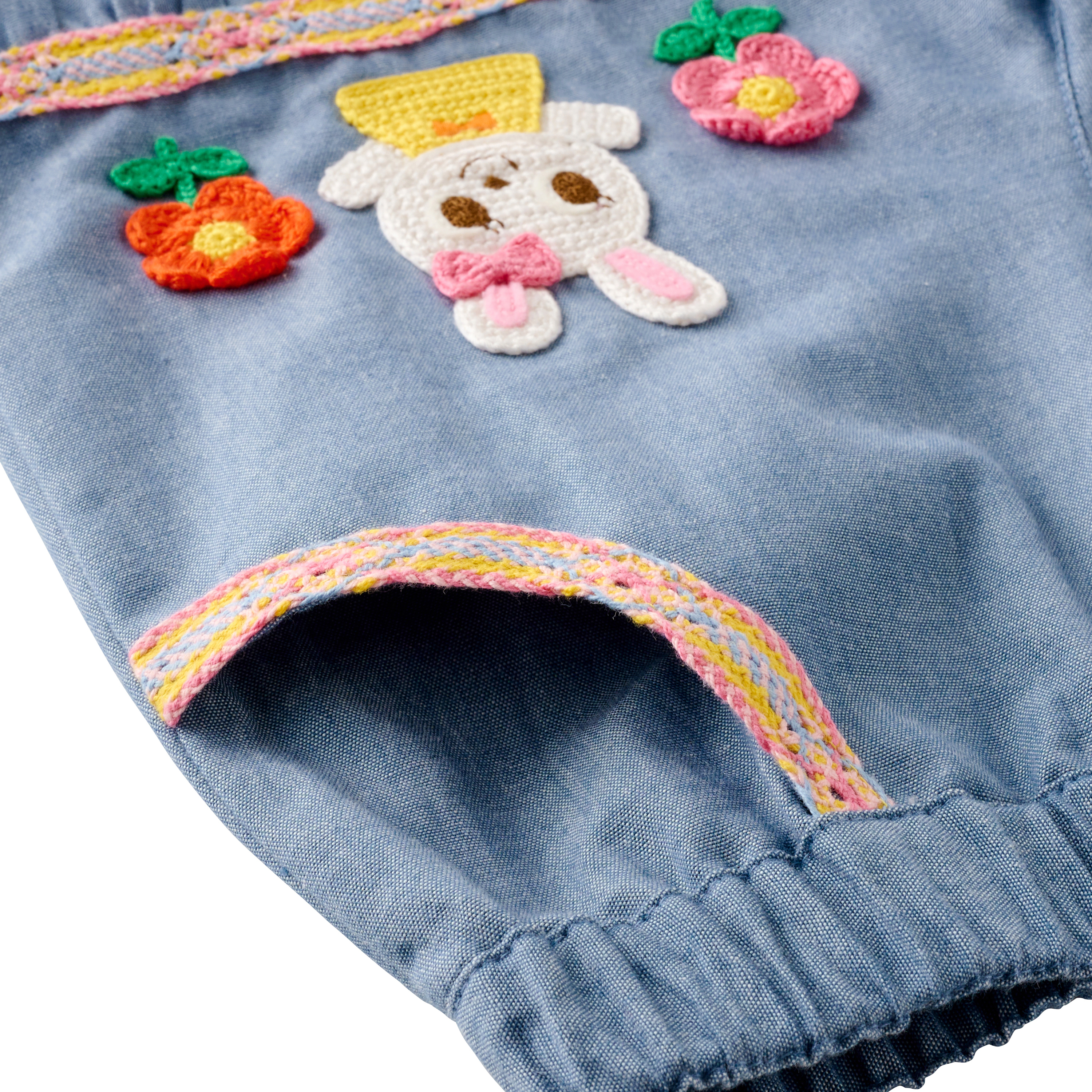 MH 荷葉邊小兔短褲