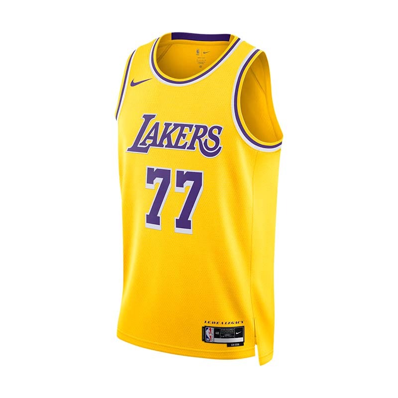 Nike Dri-FIT NBA Swingman Jersey 洛杉磯湖人隊 球衣 黃色 男款 DN2009-741 [台灣現貨]