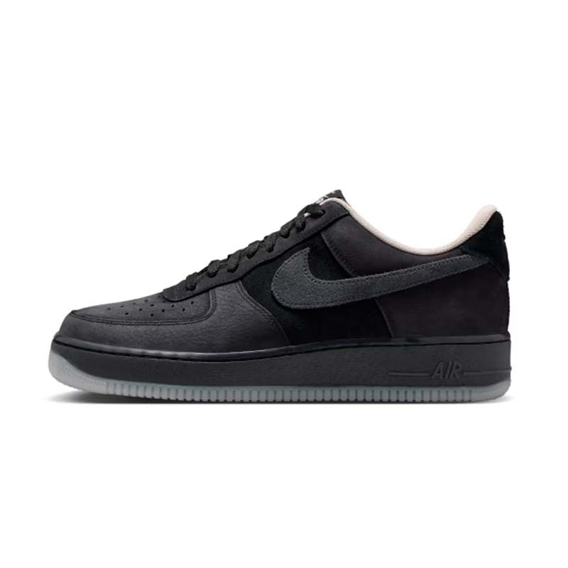 Nike Air Force 1 Low "Black Fossil" 麂皮 冰底 黑灰色 休閒鞋 男鞋 IQ9791-001 [台灣現貨]
