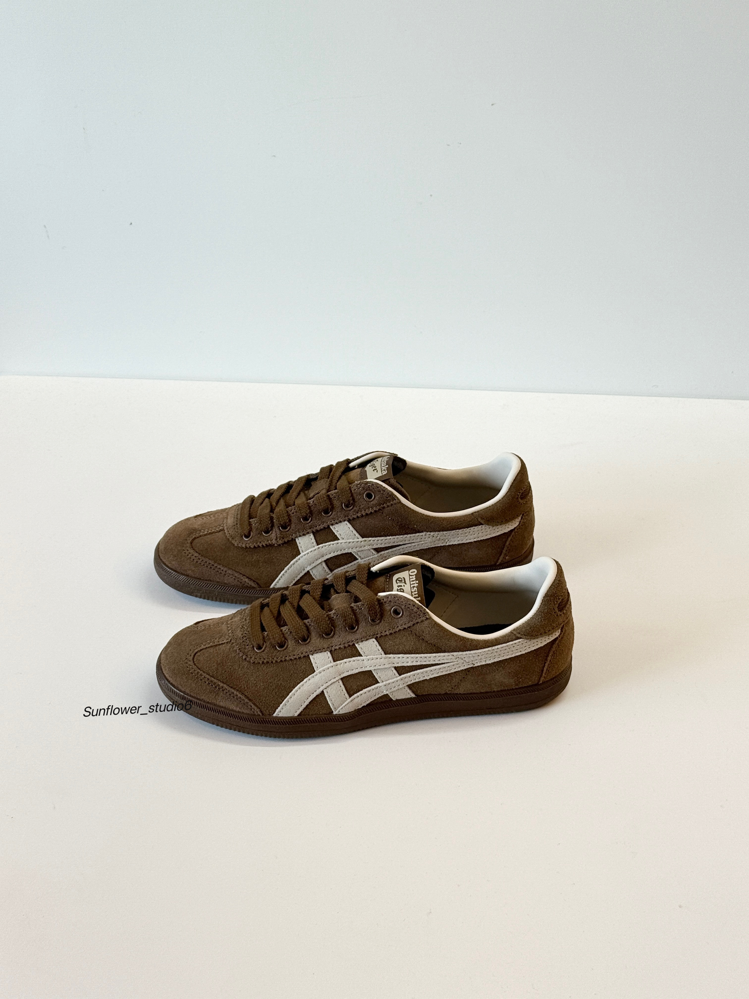 Onitsuka Tiger Tokuten 鬼塚虎 巧克力棕 淺咖啡色 麂皮 復古 德訓鞋 薄底鞋 1183C532-203/預購