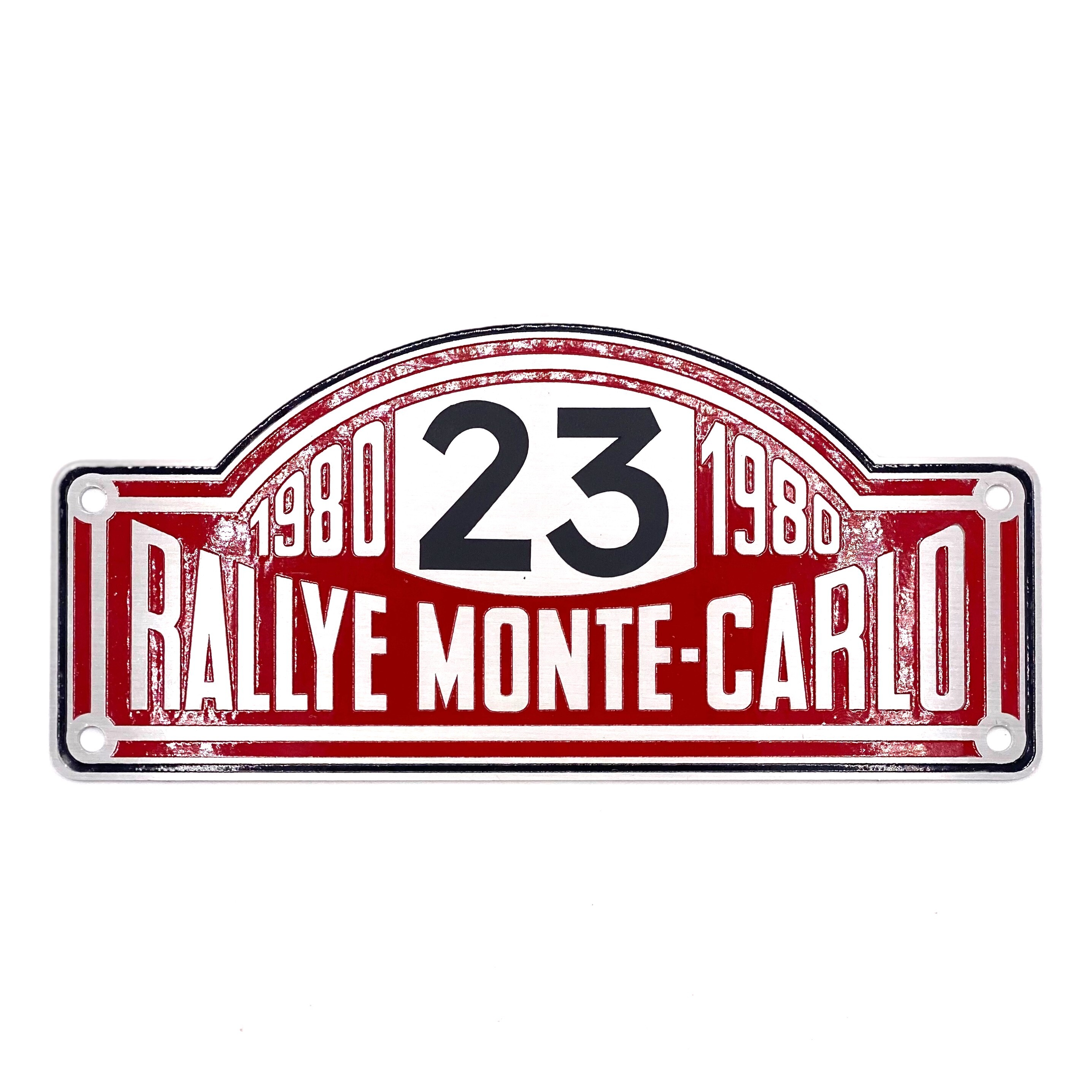 RALLYE MONTE-CAELO 裝飾掛牌