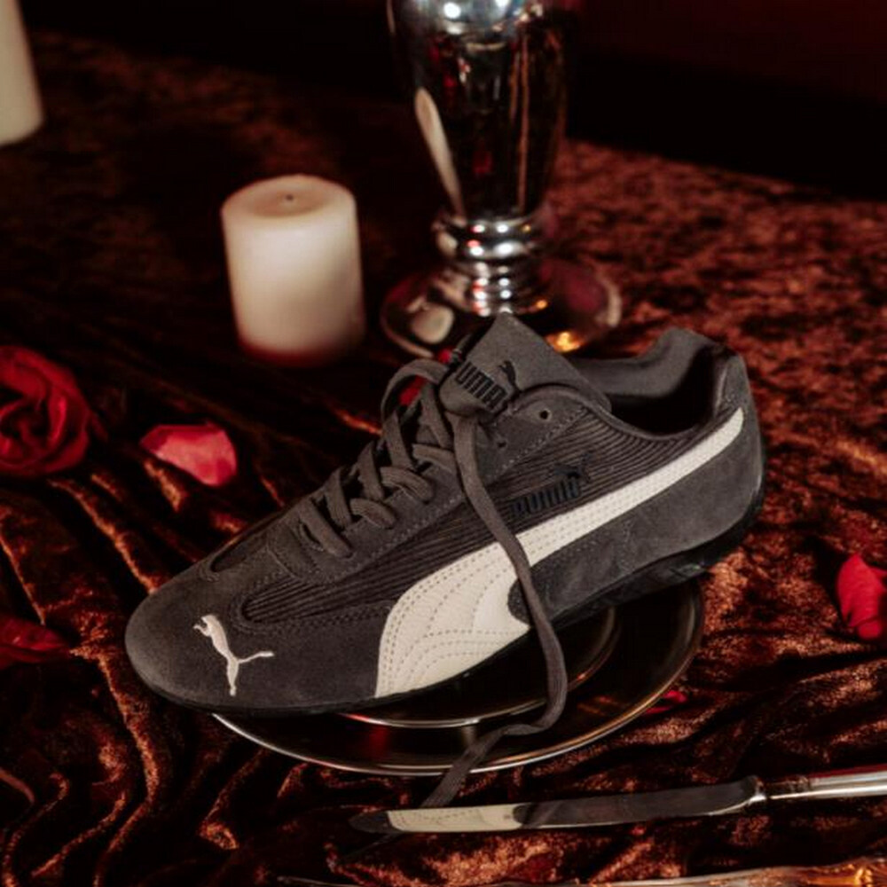 PUMA 休閒鞋 SPEEDCAT Corduroy 灰 燈芯絨 賽車鞋 男女 40772002