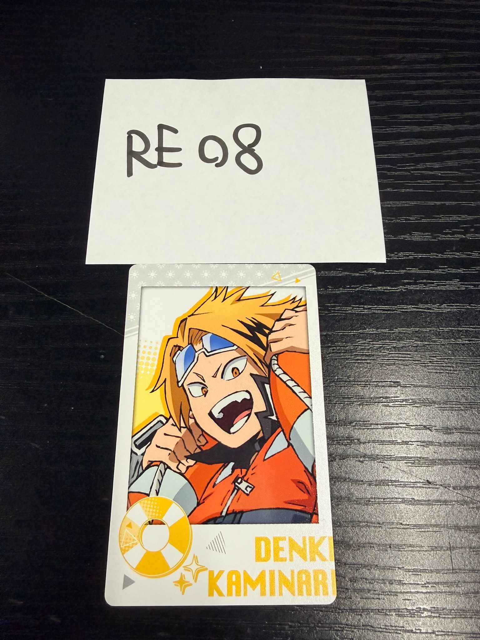 我的英雄學院 上鳴 小卡 #RE08