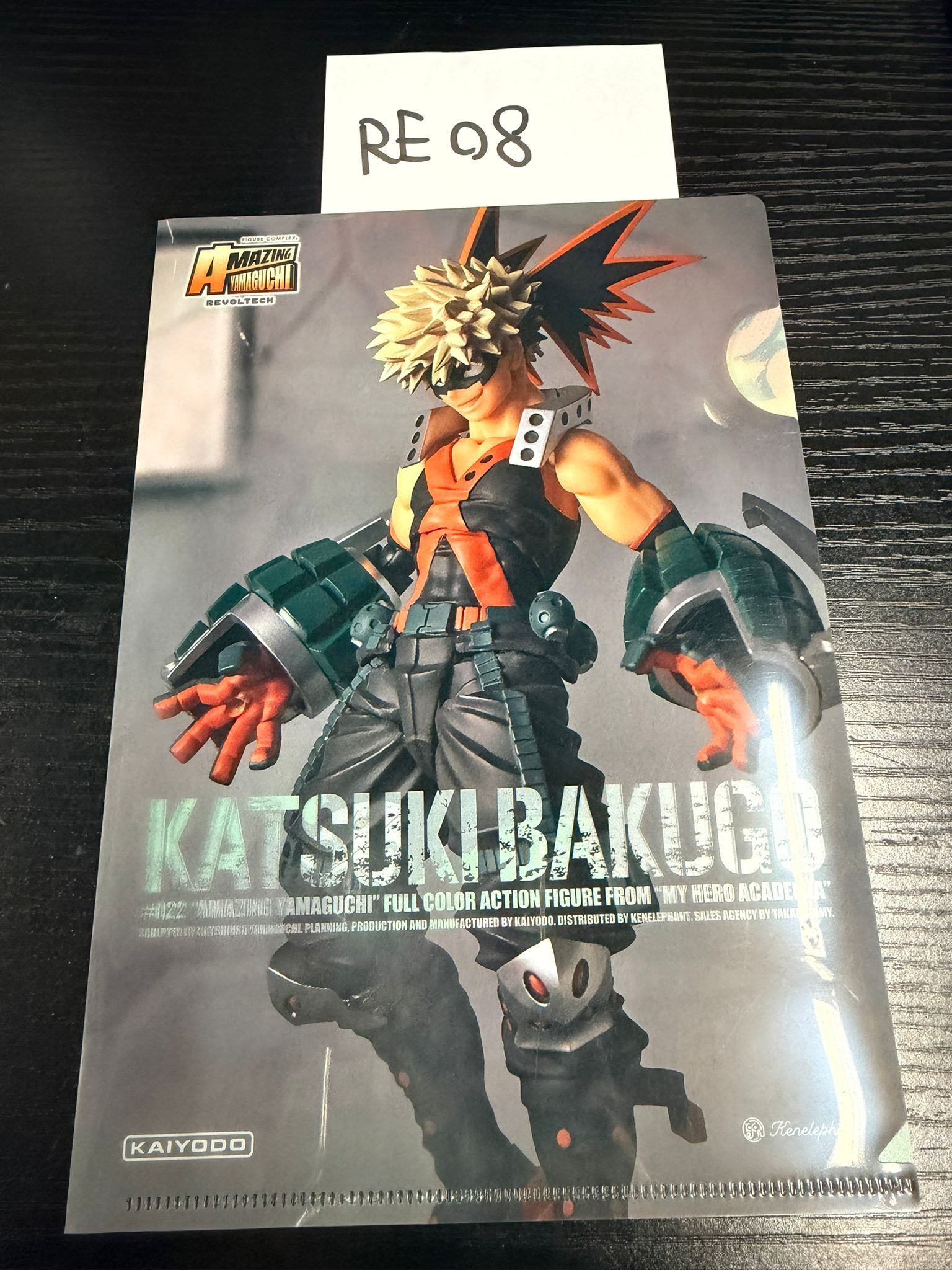 我的英雄學院 爆豪 mini file #RE08