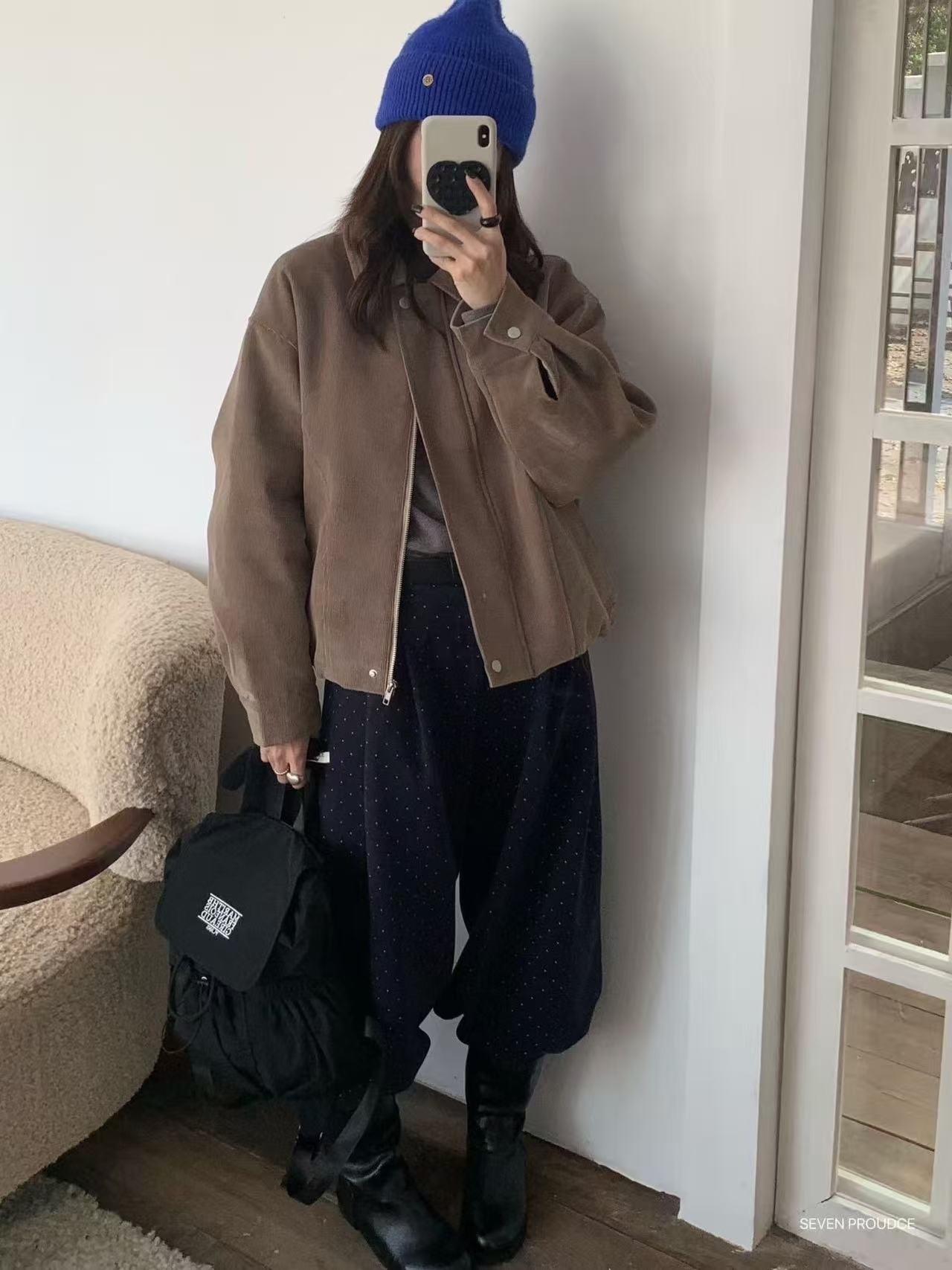 255 焦糖奶昔燈芯絨外套