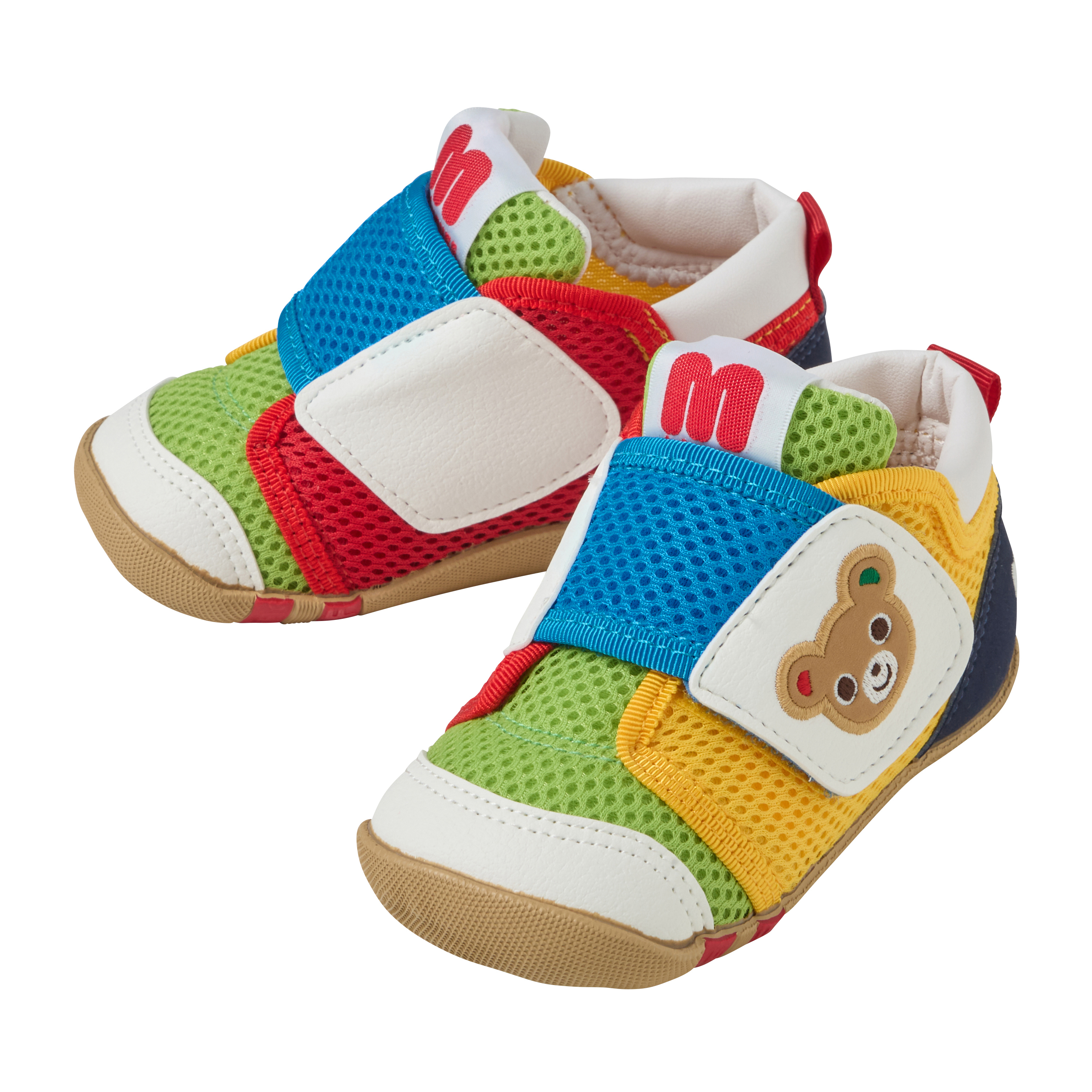 MH 小熊網面第一階段學步鞋