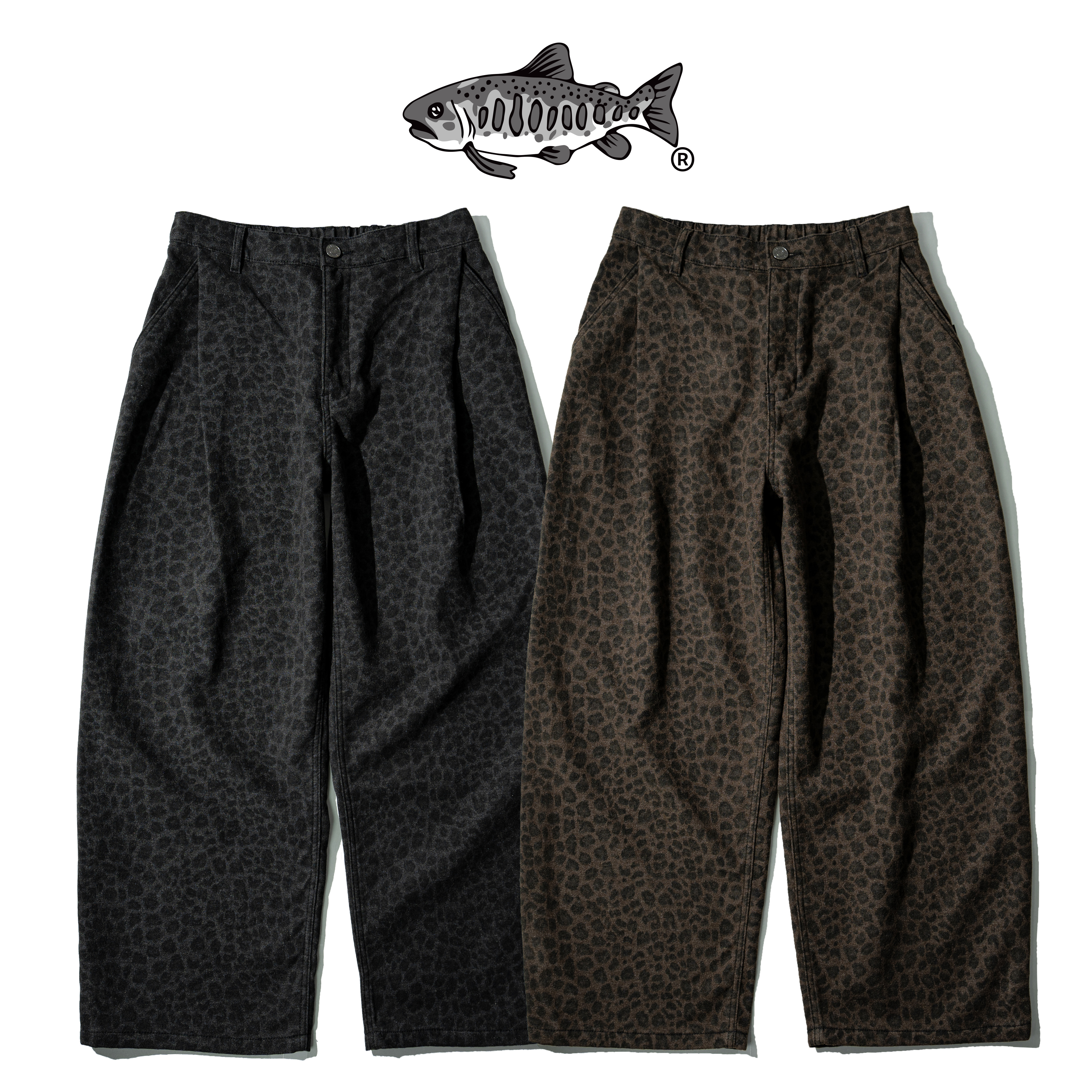 AGILITY Leopard Print Curved Pants 彎刀 豹紋長褲 [LS03]