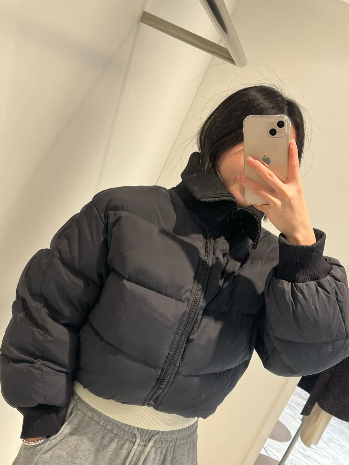 CY5305 大反領鴨絨短外套 *特價* (優惠碼同充值購物金不適用)