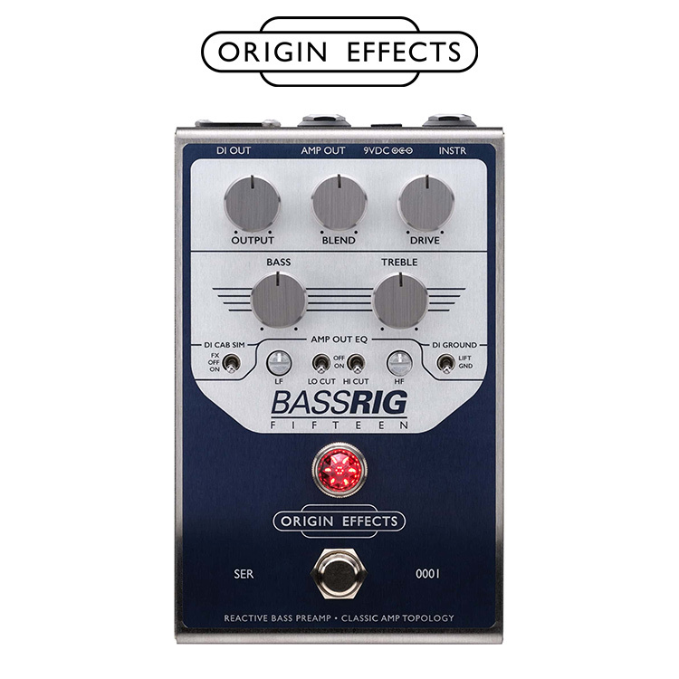 Origin Effects BASSRIG Fifteen 電貝斯 前級 效果器
