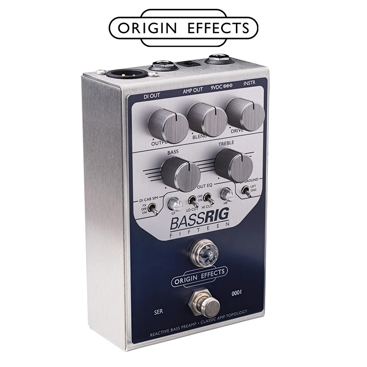 Origin Effects BASSRIG Fifteen 電貝斯 前級 效果器