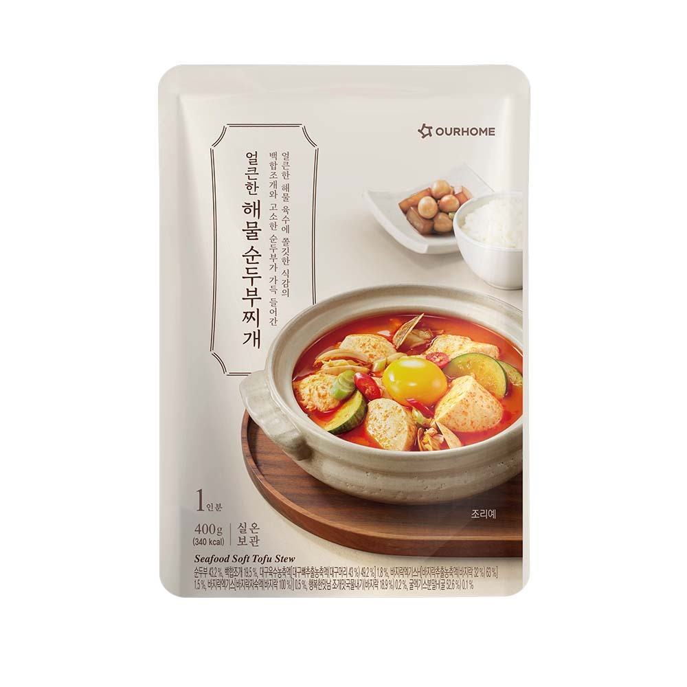 【BKSHOP】OURHOME海鮮豆腐湯 400g