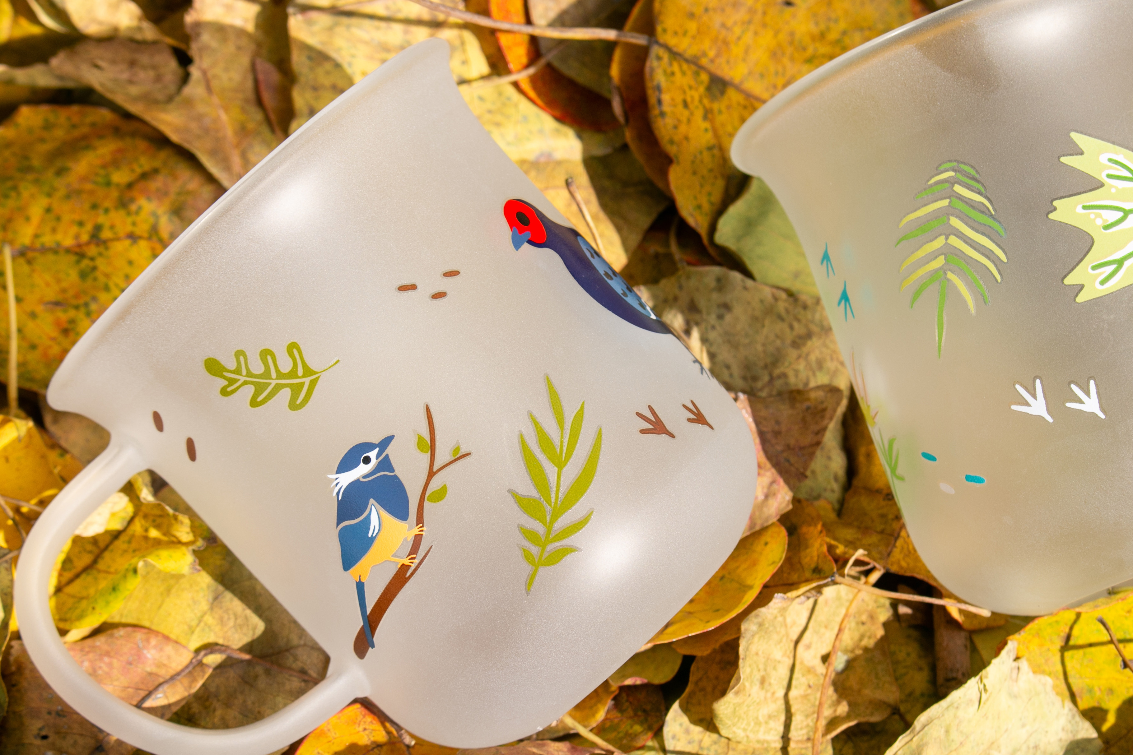 好玻-島嶼圖鑒-霧面玻璃杯