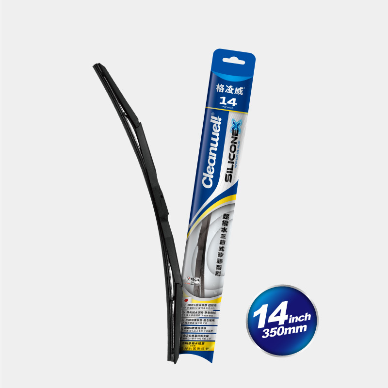 Cleanwel 格凌威 超撥水三節式矽膠雨刷 14吋