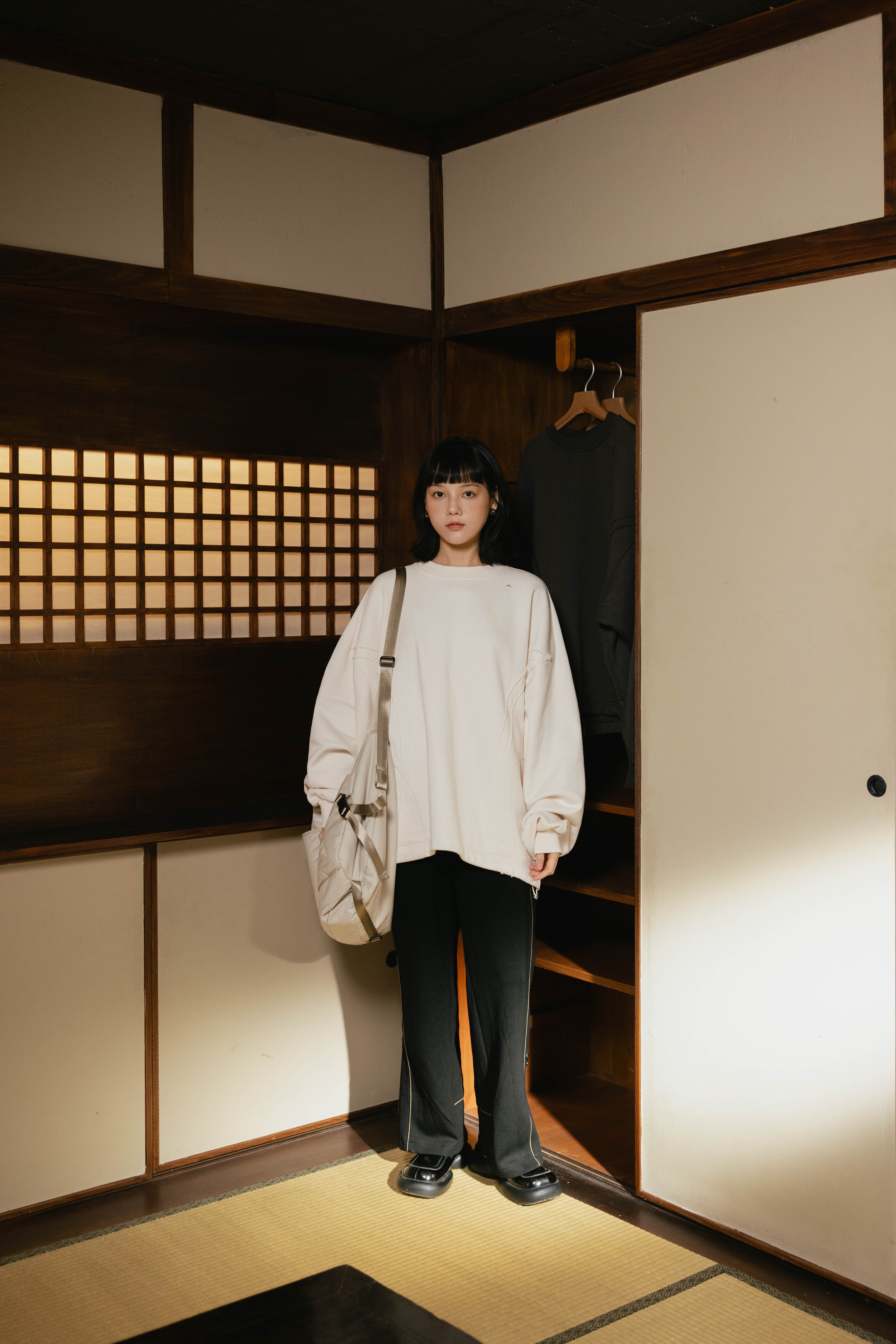MELSIGN - Mixture BIG Crewneck - Ivory