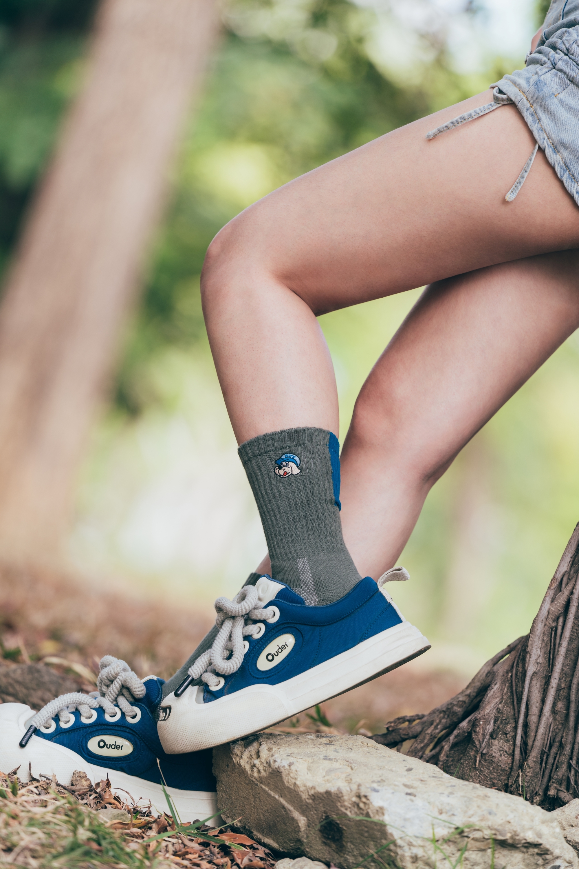 【現貨】BFF BF25005 HIP HOP DOG 嘻哈狗狗 中筒襪 小腿襪 襪子