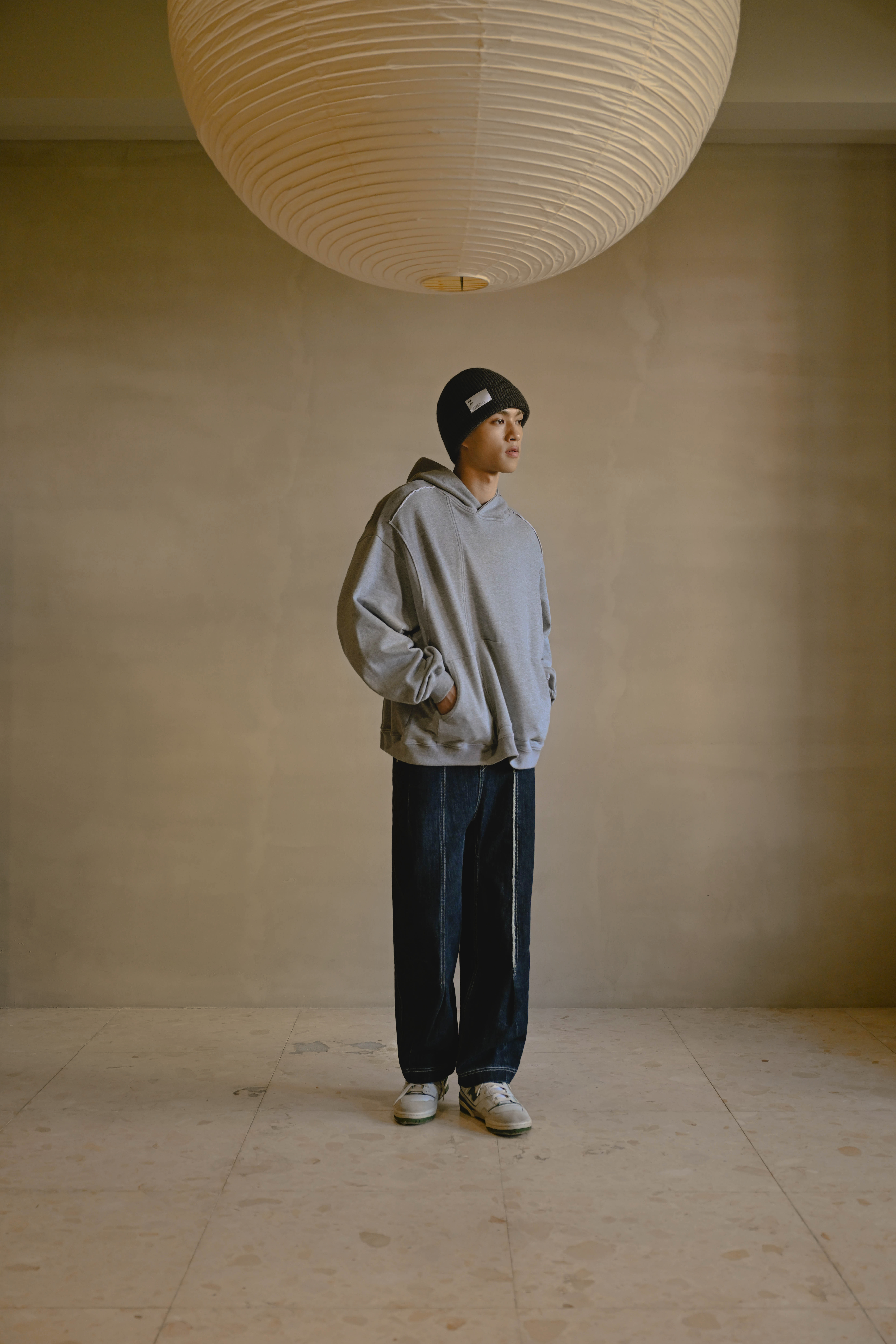 MELSIGN - Special Cutting Hoodie - Gray