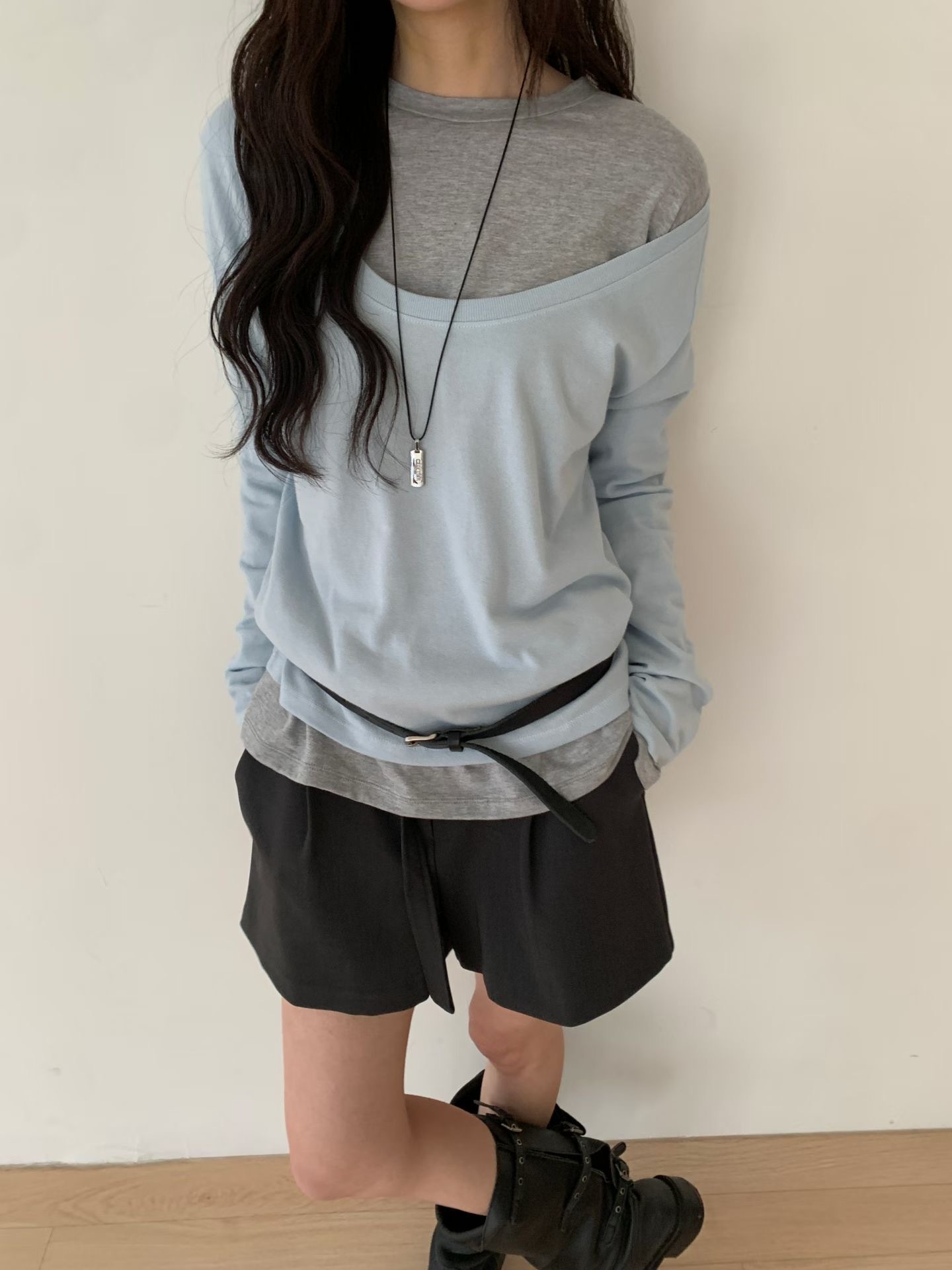 BG2611 Big U-neck Tee