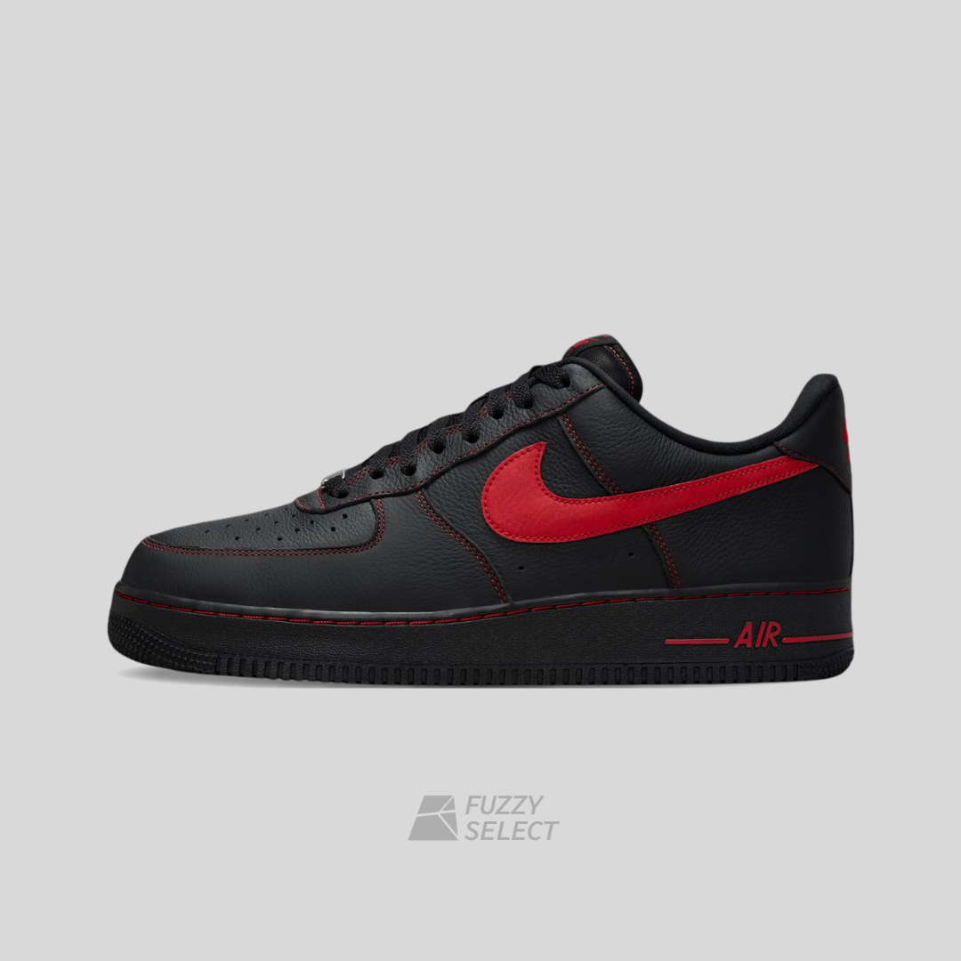 【逢甲 FUZZY】Nike Air Force 1 "Bred" 縫線 黑紅 HQ2037-005