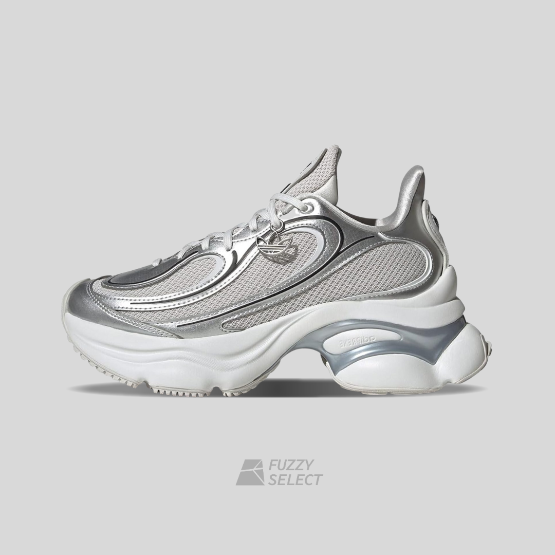 【逢甲 FUZZY】W Adidas Originals Ozvenuz "Grey One" 銀白 厚底 KI0557