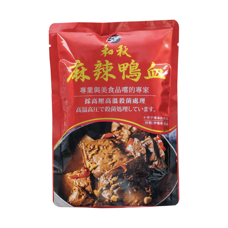 和秋 麻辣鴨血 450g