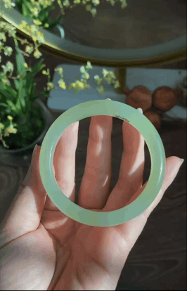 19710 55.5mm翡翠高冰晴手鐲 (54-56)