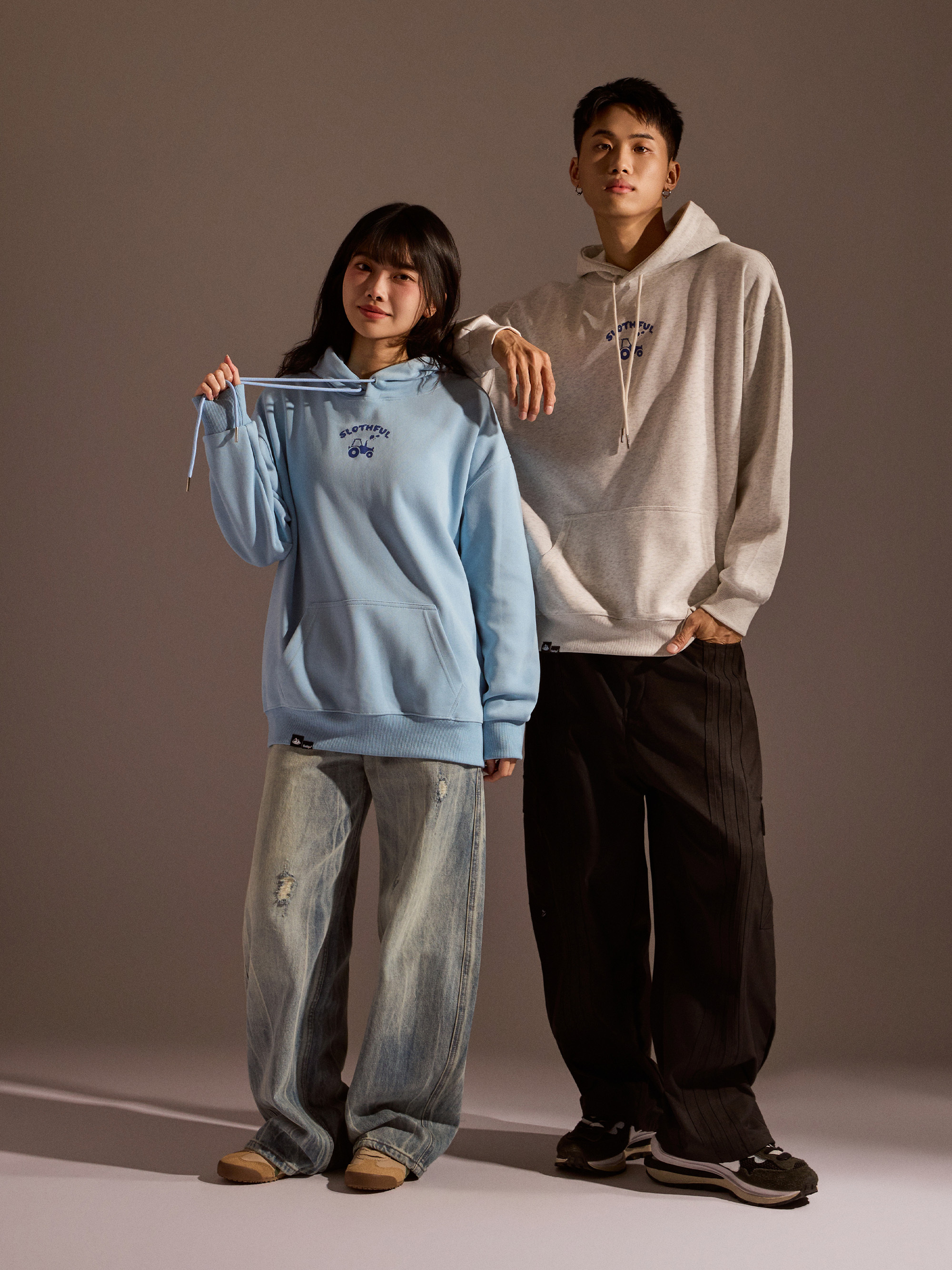 9隻幫倒忙懶懶帽T