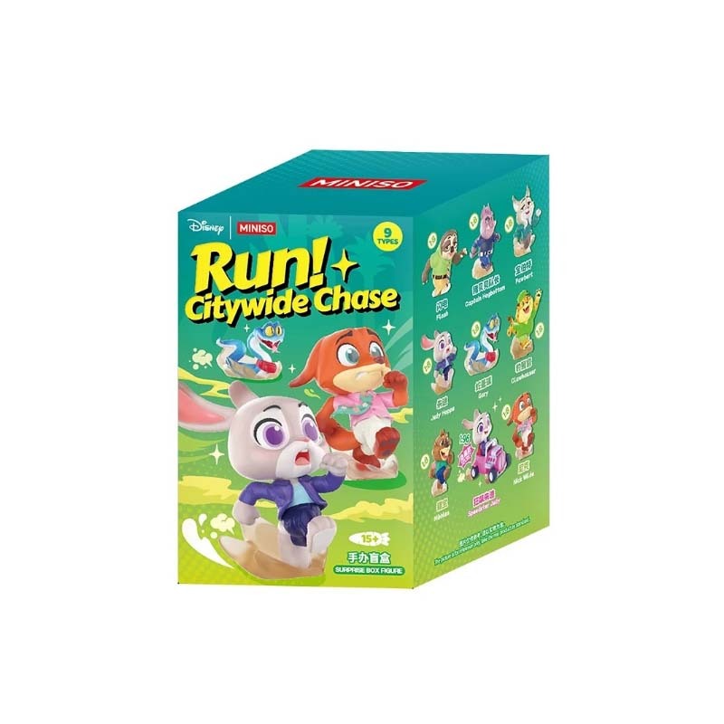 【盲盒】MINISO 迪士尼 動物方城市Run!全城追擊系列 盲盒 MN202583 [台灣現貨]