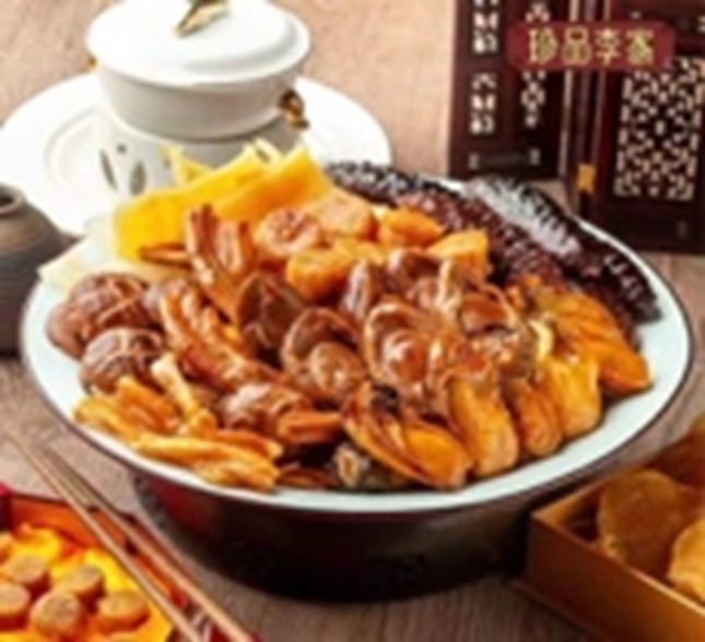 (6094) 金玉滿堂盆菜6人份約3600g【6人份贈送4包 花膠香腸】