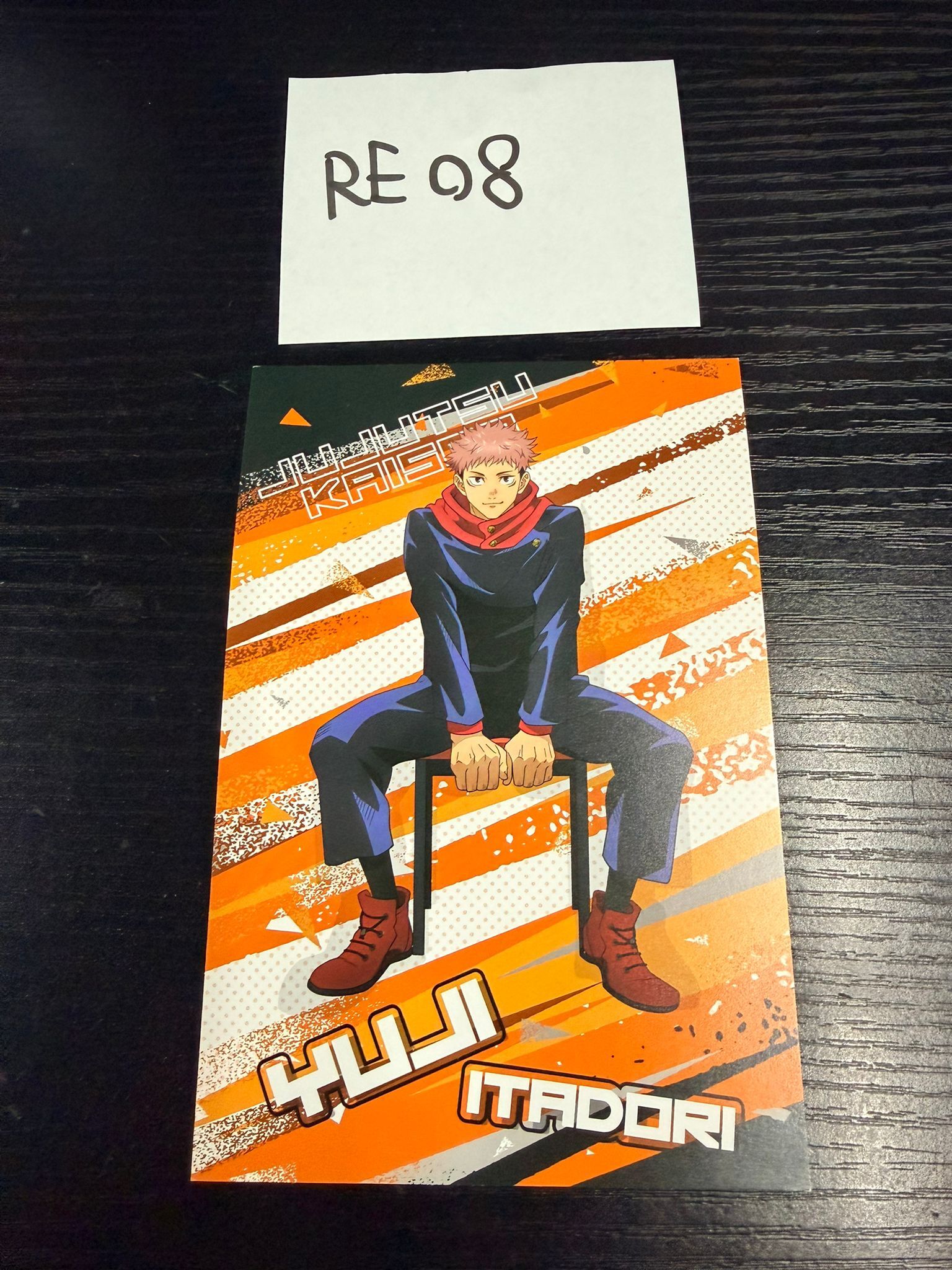 咒術迴戰 虎杖 明信片 #RE08