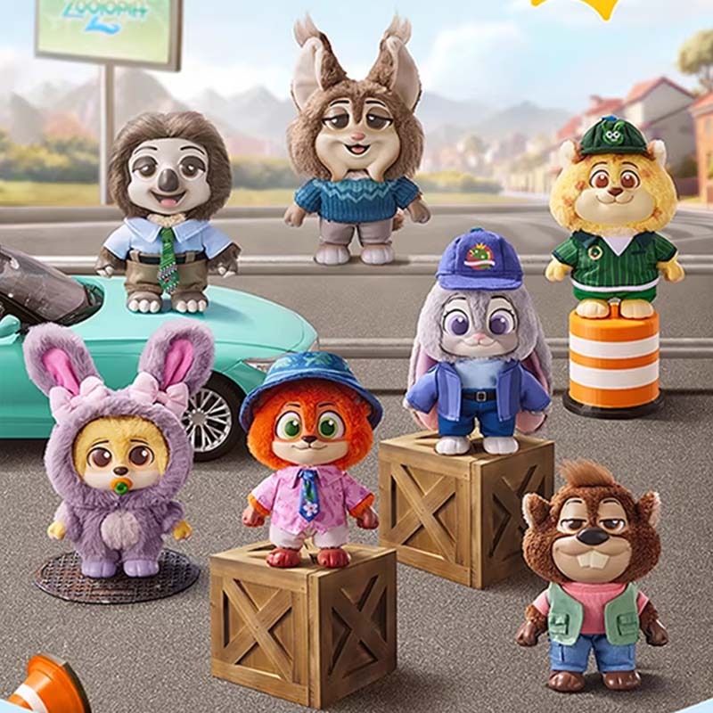 【盲盒】MINISO 迪士尼 動物方城市 城市居民系列 盲盒 MN202593 [台灣現貨]