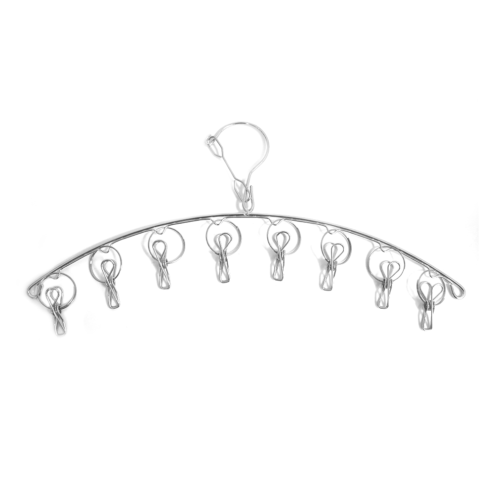 不銹鋼8夾曬襪夾【JJ0070】