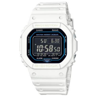 【CASIO 卡西歐】G-SHOCK 戶外旅行 極限運動 多功能耐衝擊 電子錶 手錶 DW-B5600SF-7