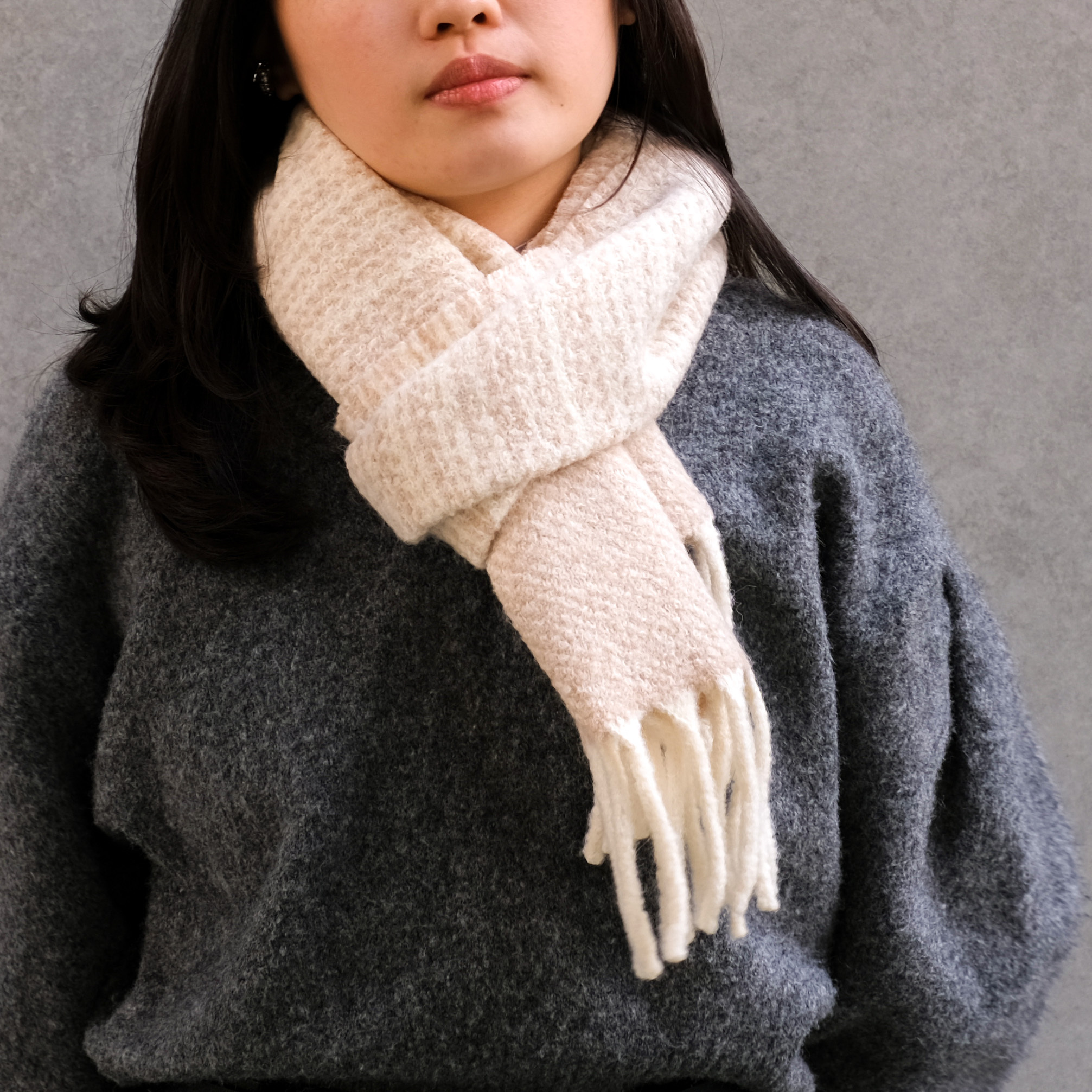 安地斯羊駝圍巾｜穗影｜秘魯