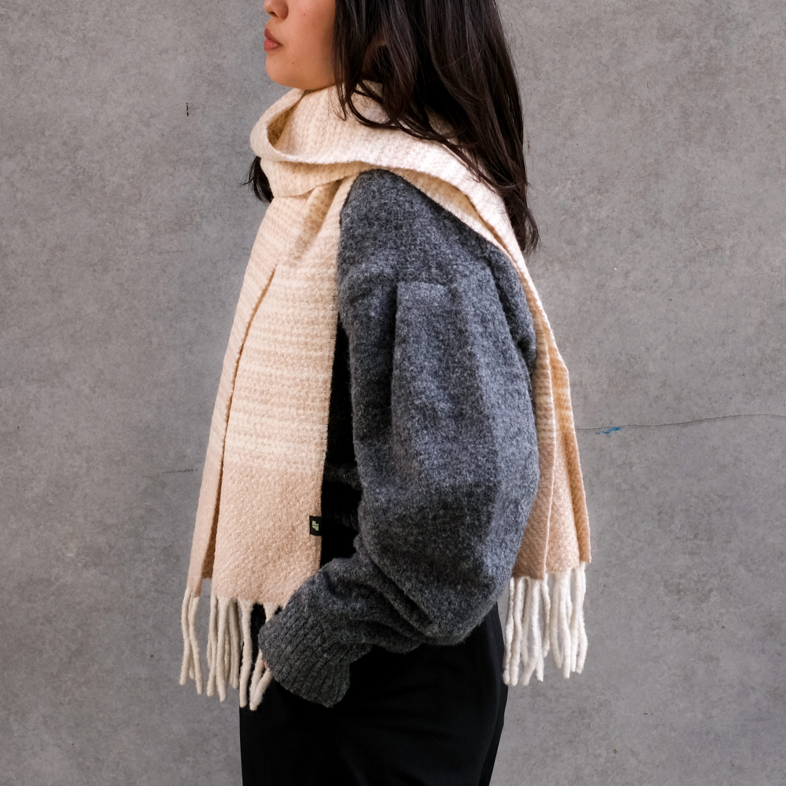 安地斯羊駝圍巾｜穗影｜秘魯