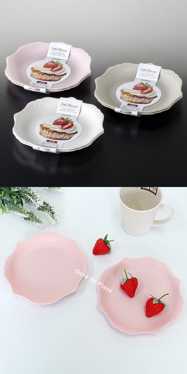 (預購商品) 日本 仿古浮雕點心碟盤二入(單組)