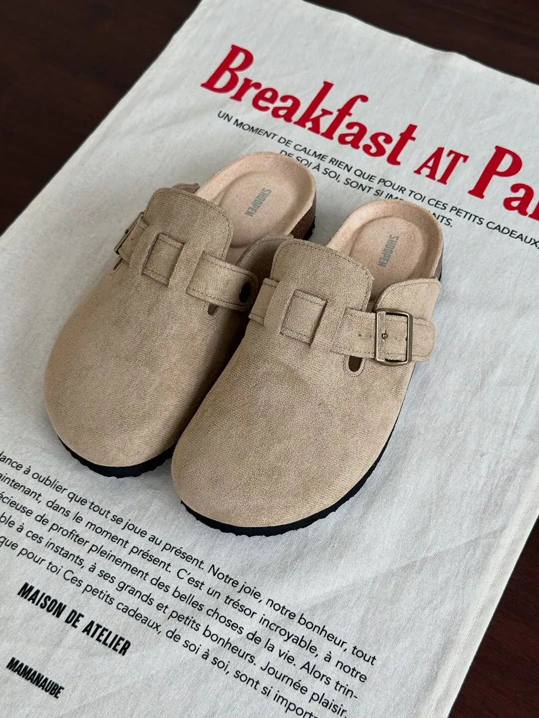 補貨了！SHOOPEN Synthetic Suede Clogs (4 Colours)