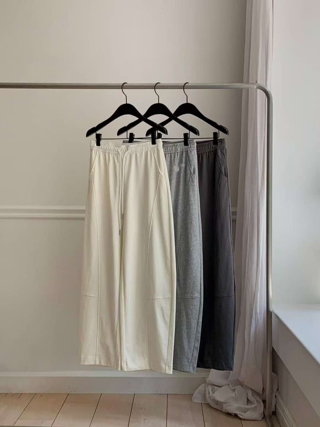 DR5414 曲線包邊寬鬆休閒褲 *特價* (優惠碼同充值購物金不適用)