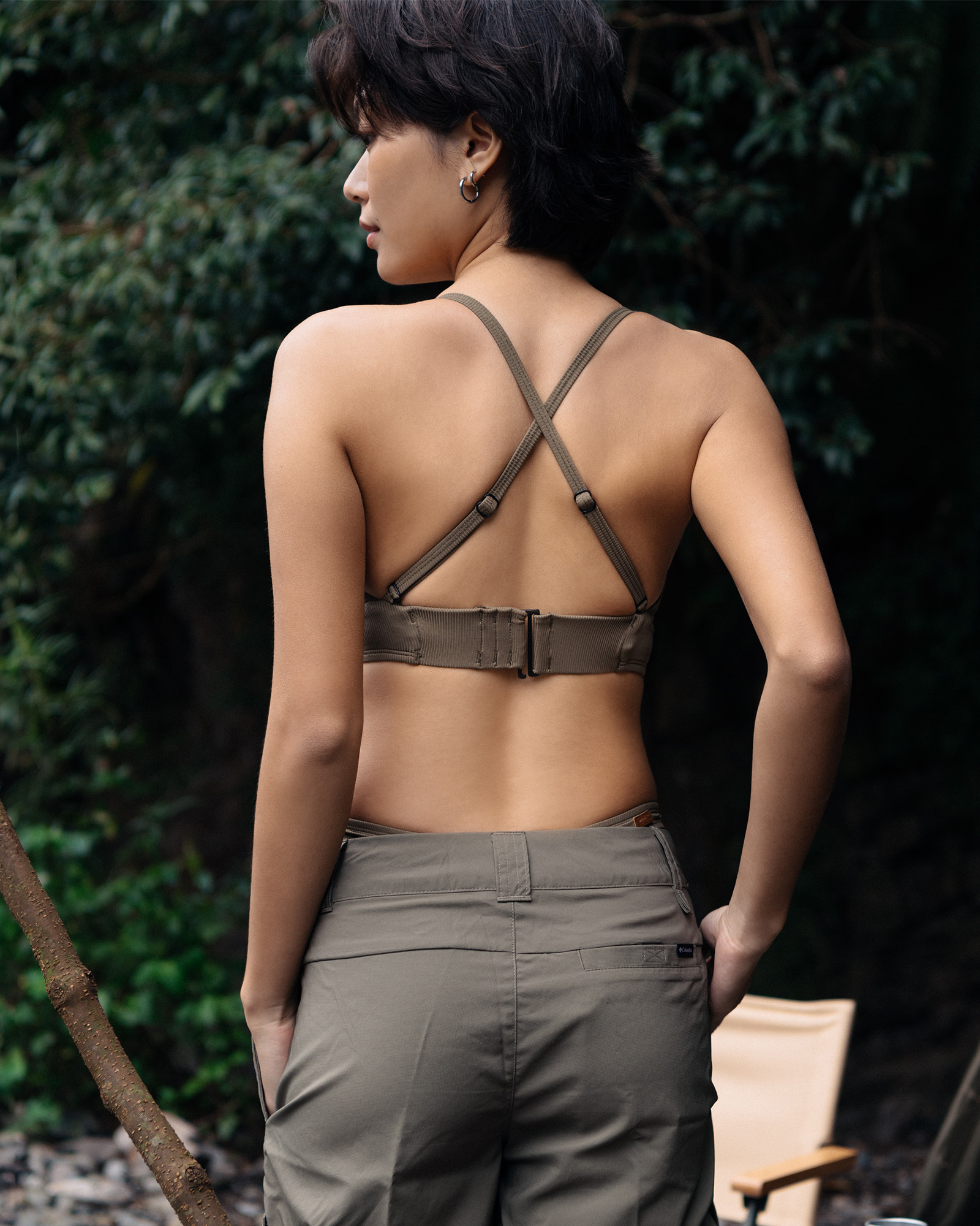 【羅紋藤綠】Ulva系列 馬甲美胸上衣