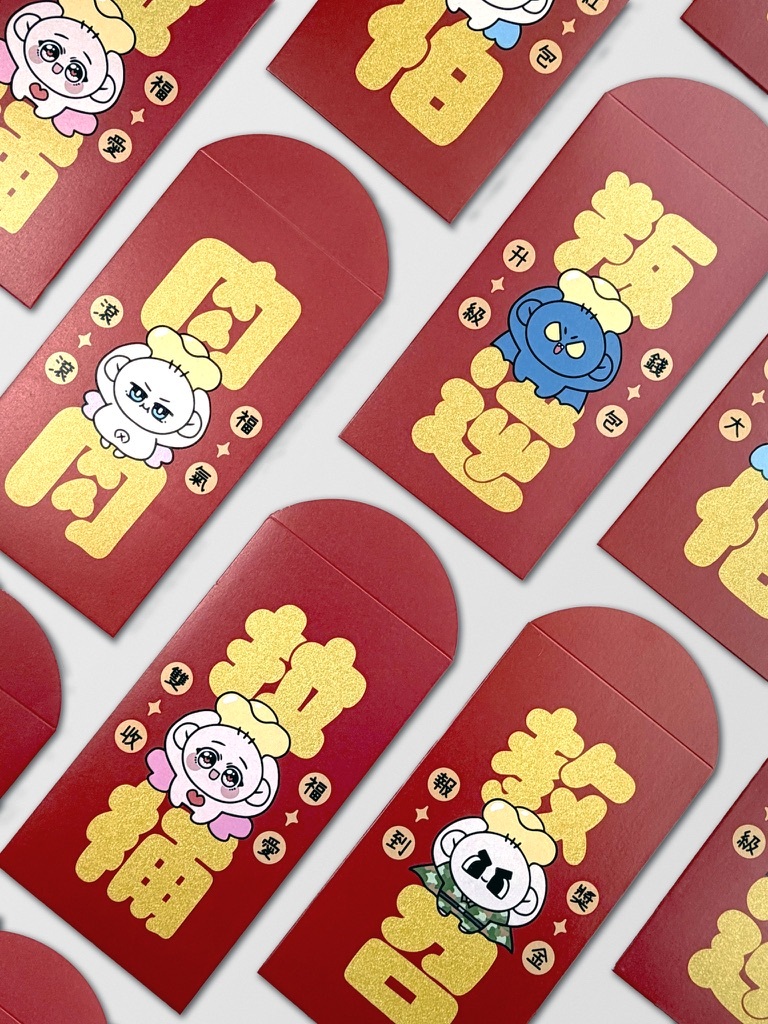 大字大字仙子紅包套組(五入)