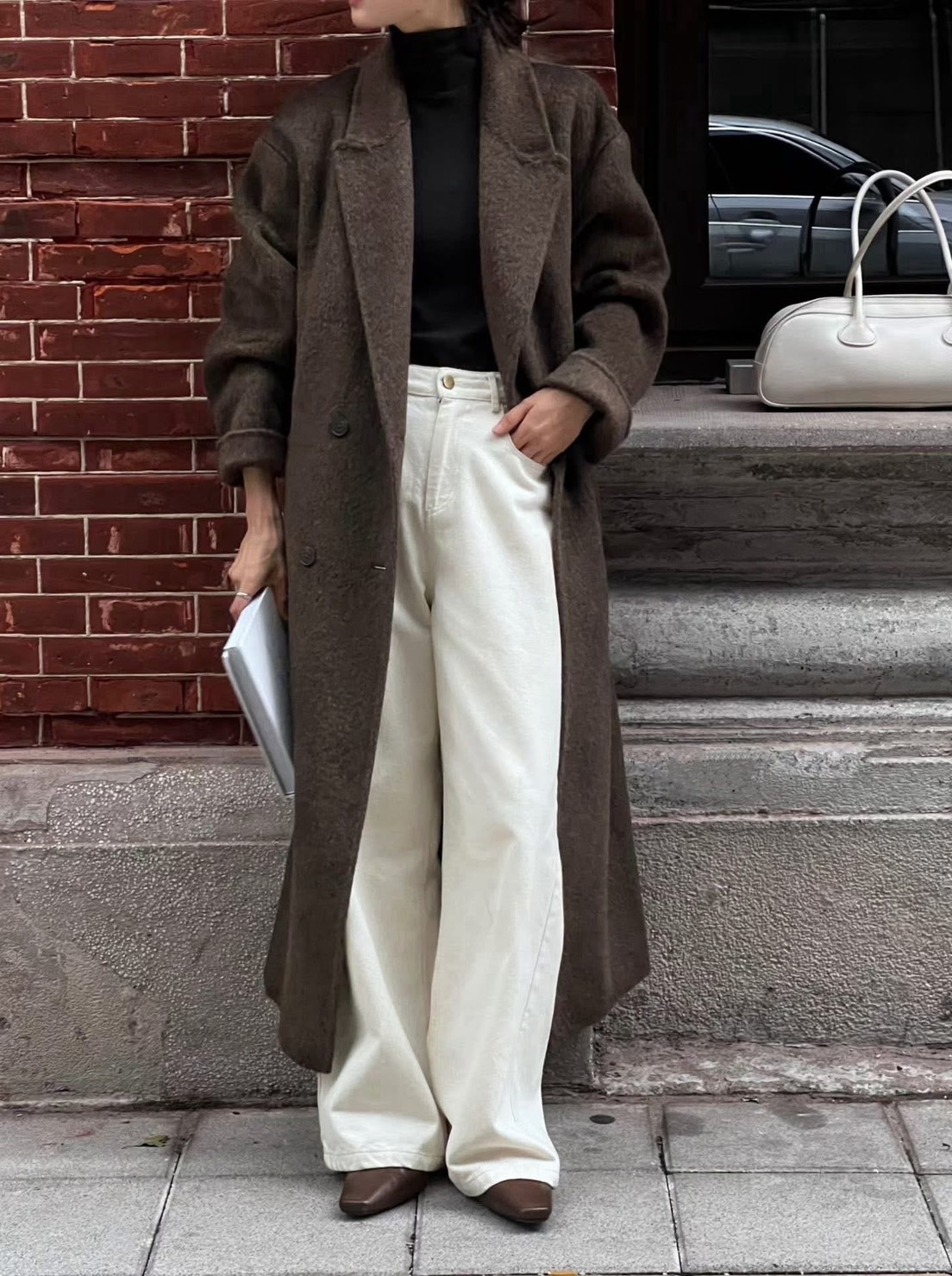 100%雙面羊毛手工大衣