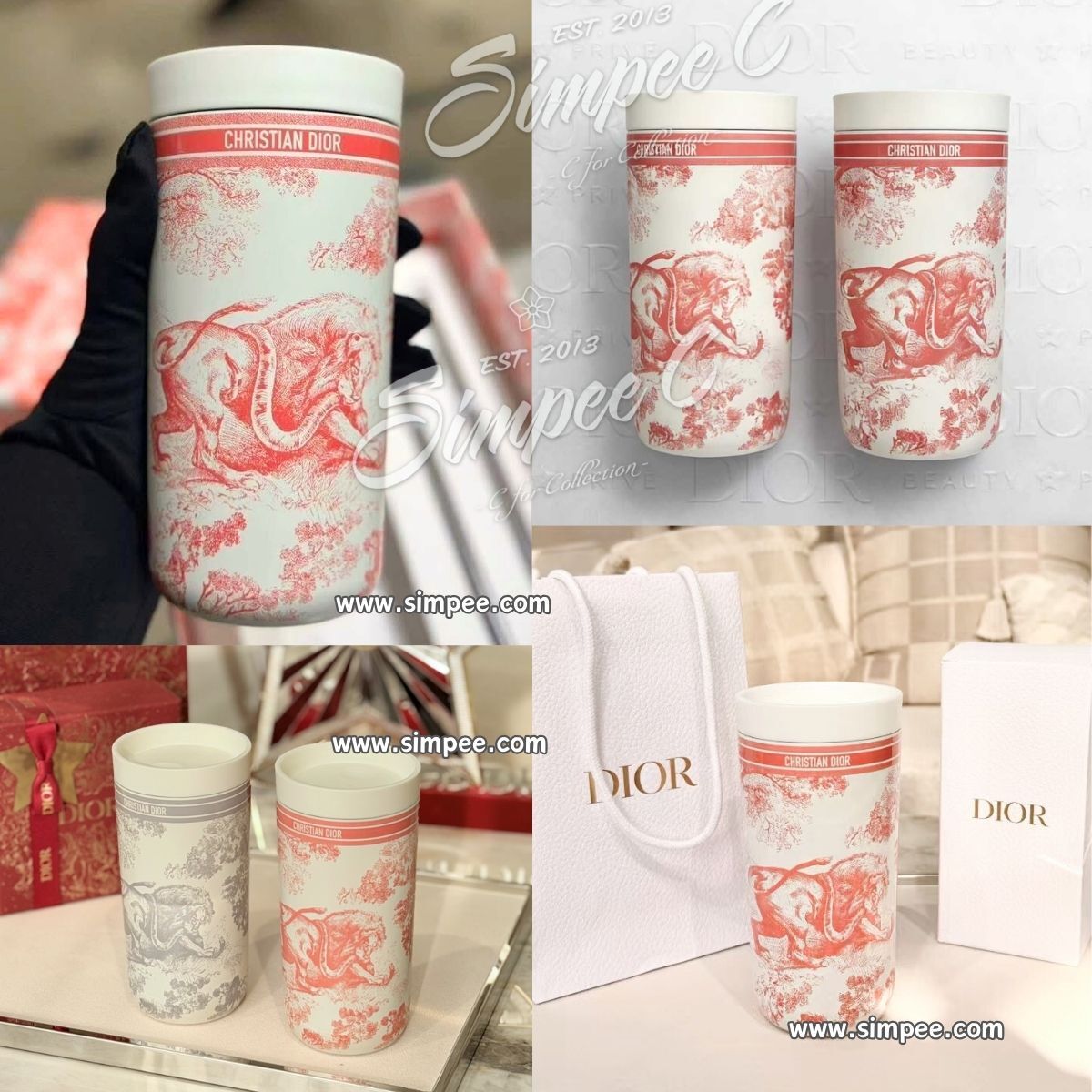 Dior 限量贈品叢林保溫杯