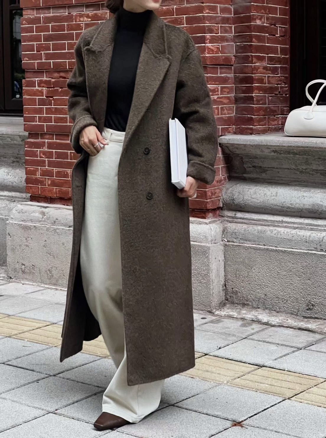 100%雙面羊毛手工大衣