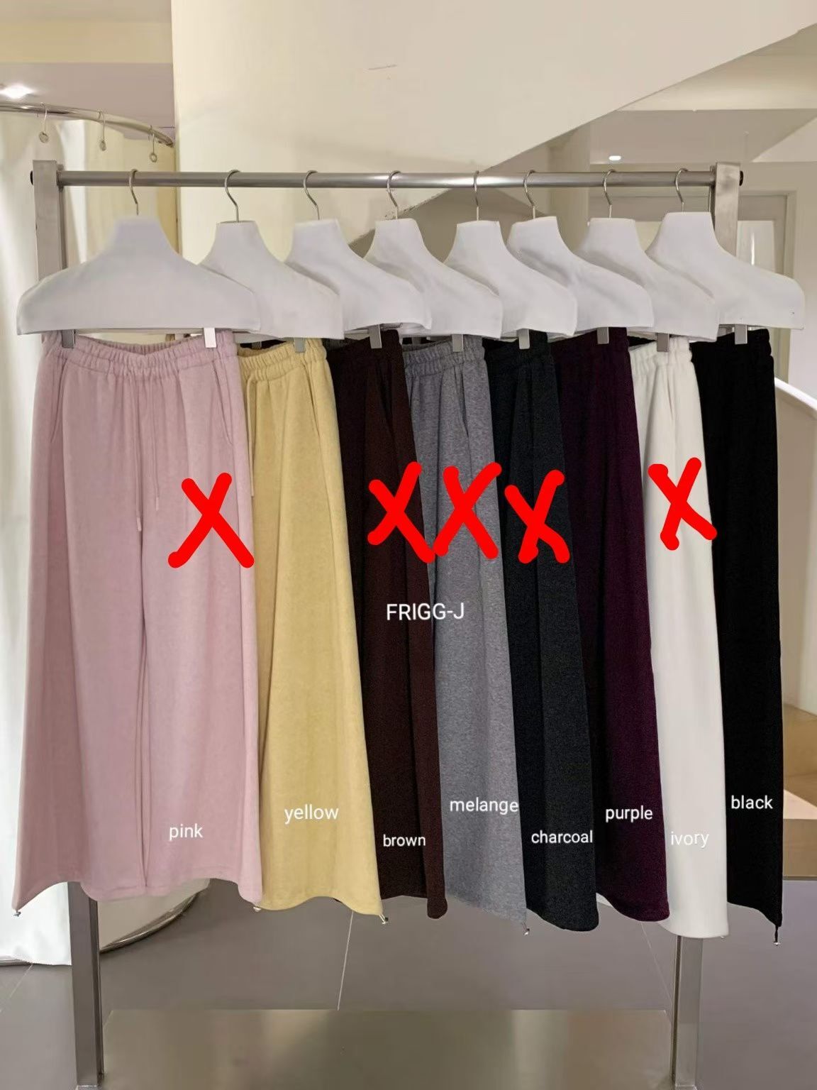 FJ5405 束繩休閒闊褲 *特價* (優惠碼同充值購物金不適用)