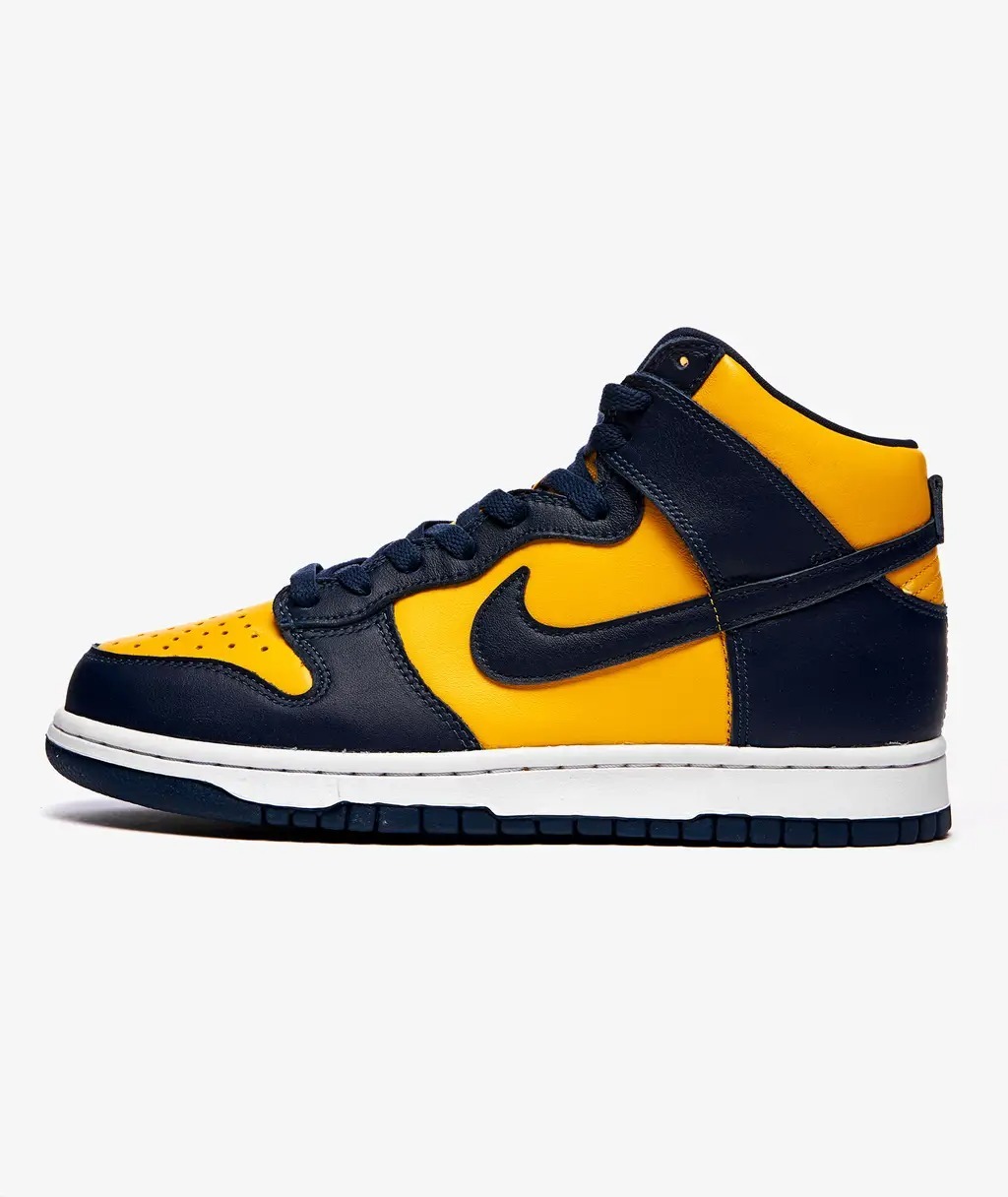特價出清商品┃NIKE Dunk High SP Michigan 密西根 藍黃 高筒 休閒鞋 男鞋