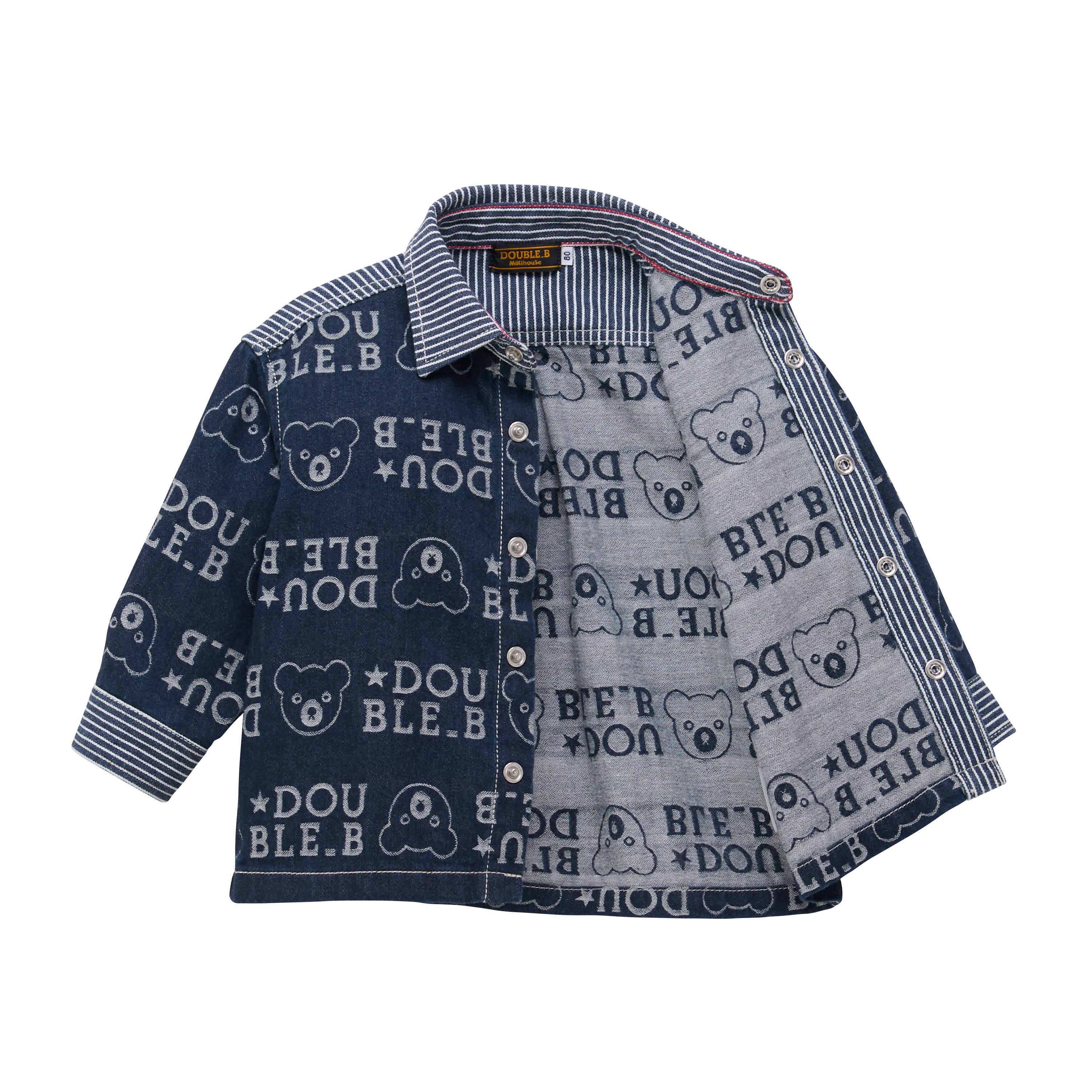 DB 小熊字母襯衫