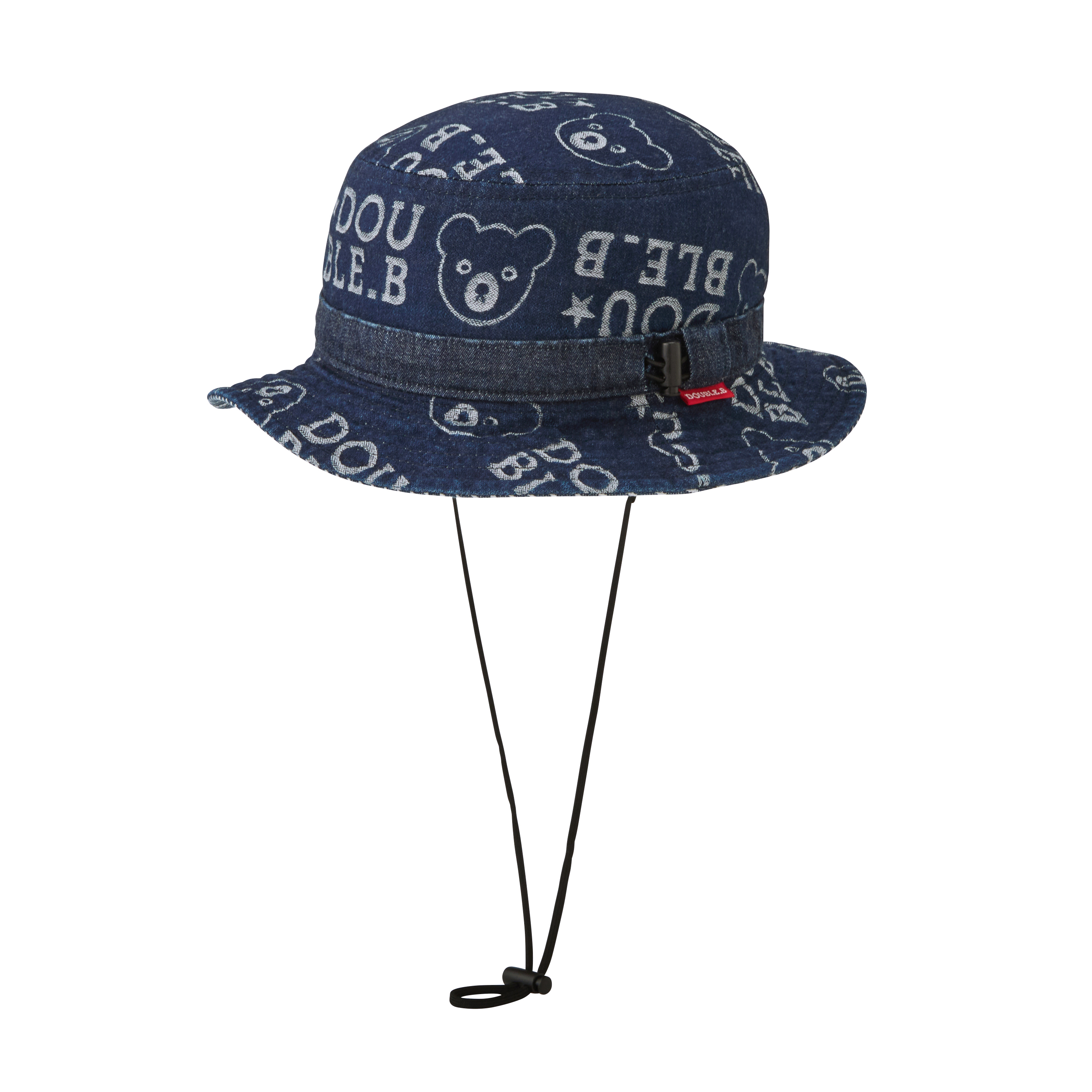 DB 小熊字母漁夫帽