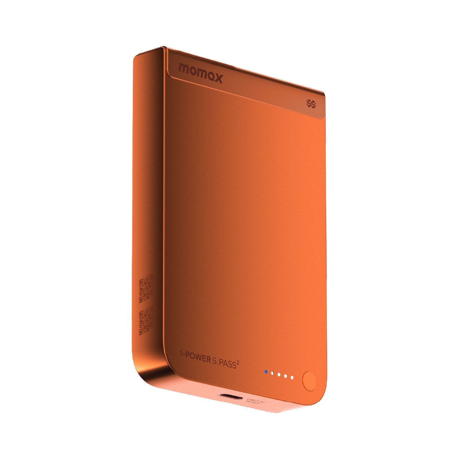 【接受訂購】Momax 1-Power S.Pass² 10000mAh 半固態磁吸流動電源 (CCC 認證) IP163Q22